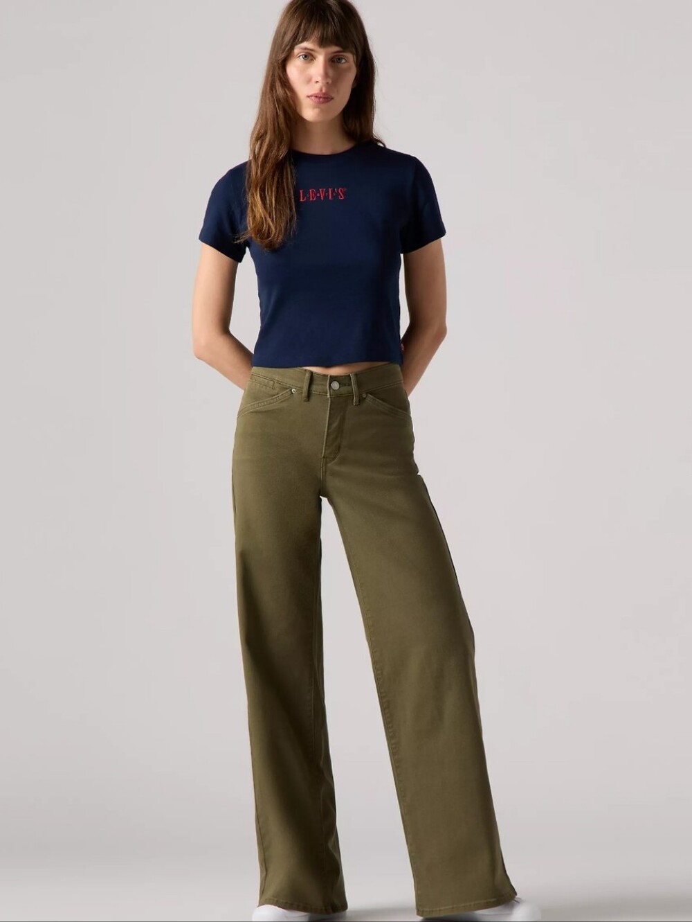 Levi's 318 Styled Shaping Wide Leg Jeans NWT